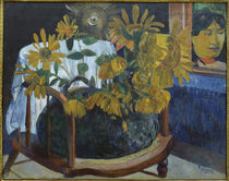 Gauguin, Sonnenblumen auf Sessel II/1901 von klassik art
