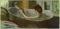 Degas / Woman washing her Leg by klassik art