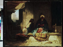 Carl Spitzweg, In the Turkish bazaar by klassik art