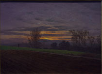 C.D.Friedrich, New Ploughed Field / Ptg. by klassik art