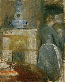 B.Morisot, Im Esszimmer von klassik art