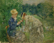 B.Morisot, In the Bois de Boulogne by klassik art