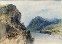 William Turner, Der Drachenfels by klassik art