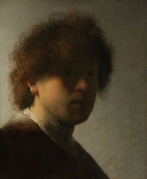 Rembrandt / Selbstbildnis in jungen Jahren by klassik art