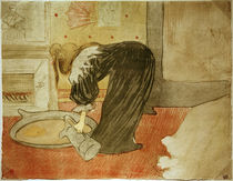 Toulouse-Lautrec, Femme au tub von klassik art