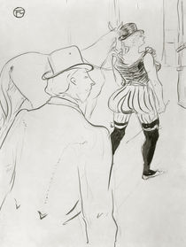 Toulouse-Lautrec / Hinter den Kulissen1899 von klassik art