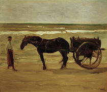 Max Liebermann, Karren des Badewärters von klassik art