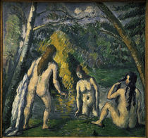 Cézanne, Drei Badende/1879–82 von klassik art
