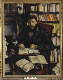 Gustave Geffroy / Gem. v. P.Cézanne von klassik art