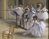 E.Degas, Ballettsaal der Oper Peletier von klassik art