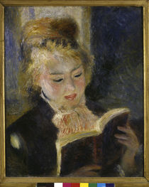 Reading Girl / Renoir / 1874/76 by klassik art