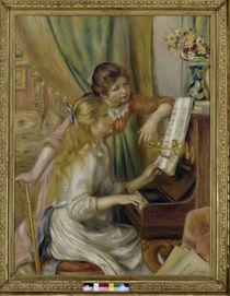 Renoir / Two girls at the piano / 1892 by klassik art
