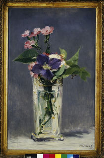 E.Manet, Kuckucksnelken und Clematis von klassik art