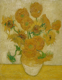 Vincent van Gogh or Emile Schuffenecker ?, Sunflowers / 1889 by klassik art