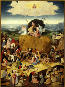 The Haywagon / H.Bosch, / Triptych, by klassik art