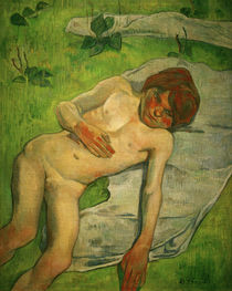 P.Gauguin, Ein bretonischer Junge von klassik art