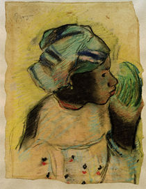 P.Gauguin, "Tête de femme, Martinique" / drawing by klassik art