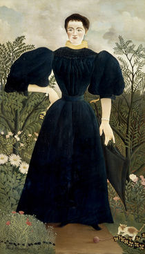 Rousseau, H. / Portrait de femme/ 1895–97 von klassik art