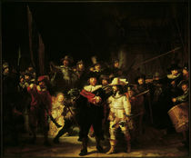Rembrandt, The Night Watch by klassik art