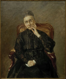 M. Liebermann, Bildnis Frau Kommerzienrat Bertha Biermann by klassik art