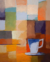 Blue cup by arte-costa-blanca