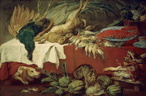 Paul de Vos, Still Life with Game by klassik art