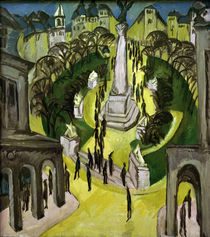 Berlin, Belle-Alliance-Platz / E.L.Kirchner von klassik art