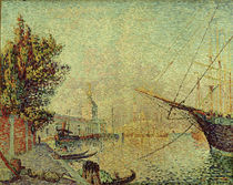 Venedig, Dogana / Gem. v. P.Signac von klassik art