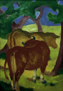 Marc / Cows under trees / 1910–11 by klassik art