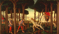 Botticelli, Geschichte des Nastagio I. von klassik art