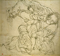 K.Hokusai, Soko kämpft mit seiner Frau von klassik art