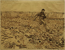 van Gogh, Sower / Drawing / 1888 by klassik art