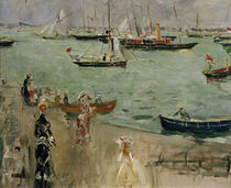B.Morisot, Harbour scene, Isle of Wight by klassik art