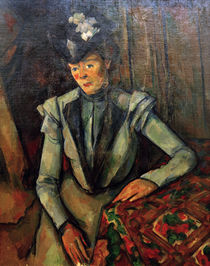 Lady in Blue / Cezanne /  c. 1900 by klassik art