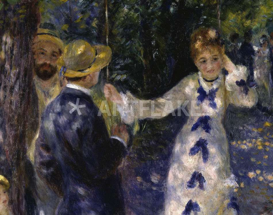 A.Renoir, Die Schaukel / Ausschnitt" Bild als Poster und Kunstdruck von  klassik-art bestellen. - ARTFLAKES.COM