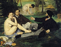 Edouard Manet, Déjeuner sur l’herbe/1863 von klassik art