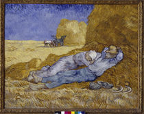 Siesta (after Millet) / Van Gogh /  Painting, 1890 by klassik art