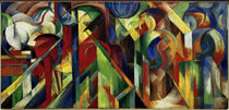 Franz Marc / Stables / 1913 by klassik art