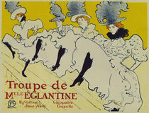 Toulouse-Lautrec / Troupe Eglantine by klassik art