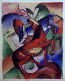 Marc / Horse and donkey / 1912 by klassik art