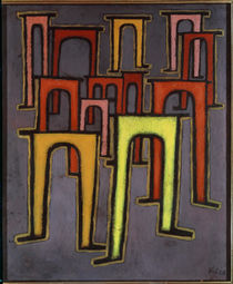 Klee, Revolution des Viadukts / Gem. 1937 von klassik art