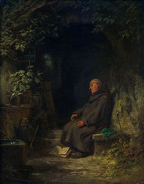 C.Spitzweg, Schlafender alter Eremit von klassik art