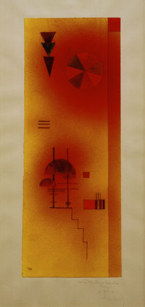 W.Kandinsky, Ohne Titel (Kreis u. Treppe) von klassik art