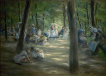 Liebermann / Playground in Tiergarten by klassik art