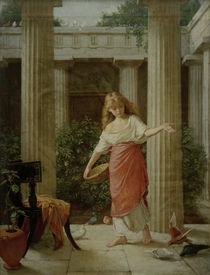 J.W.Waterhouse / In the Peristyle, 1874 by klassik art