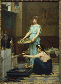 J.W.Waterhouse / Household Gods / 1880 by klassik art