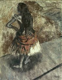 Dancer / E. Degas / Pastel by klassik art