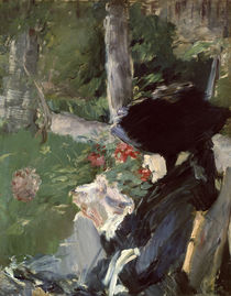 Manet / Manets Mutter Bellevue/1880 von klassik art