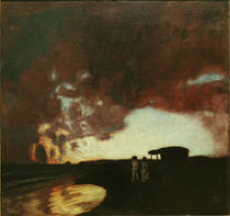 Stuck / Sunset at the sea / 1900 by klassik art