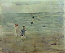 M.Liebermann, Im Meer badende Knaben by klassik art